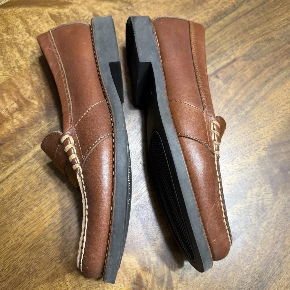 Polo Sport Ralph Lauren Leather Penny Loafers Men's Size 9.5